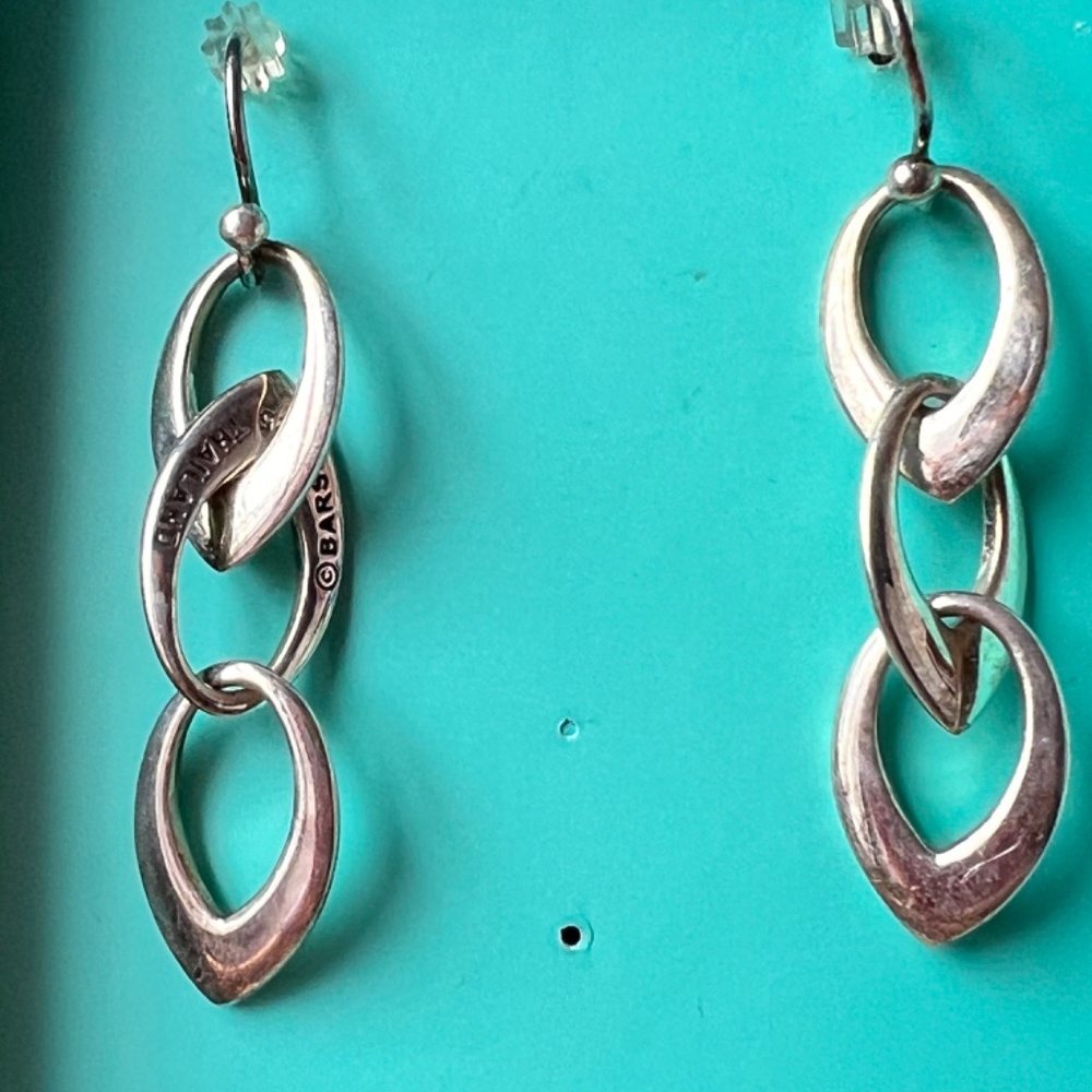 Designer Barse Solid 925 Sterling Silver Triple H… - image 2